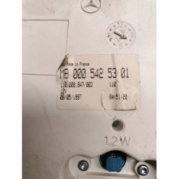Recambio de cuadro instrumentos para mercedes-benz sprinter (w901,w904) caja cerr. 2.3 diesel referencia OEM IAM 0005425301 1100