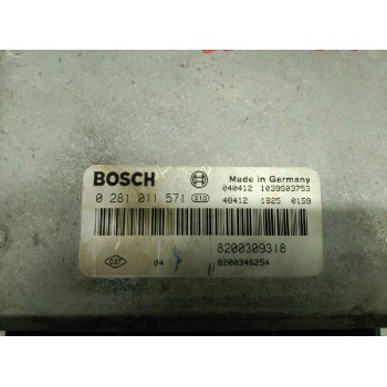 Recambio de centralita motor uce para renault laguna ii (bg0) authentique referencia OEM IAM 0281011571  