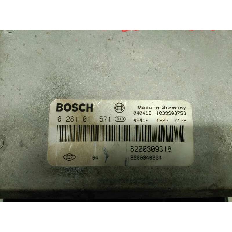 Recambio de centralita motor uce para renault laguna ii (bg0) authentique referencia OEM IAM 0281011571 - Negro 2