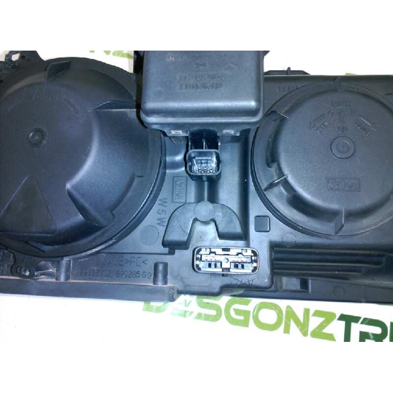 Recambio de faro izquierdo para renault laguna ii (bg0) authentique referencia OEM IAM 8200163323 - Negro 2
