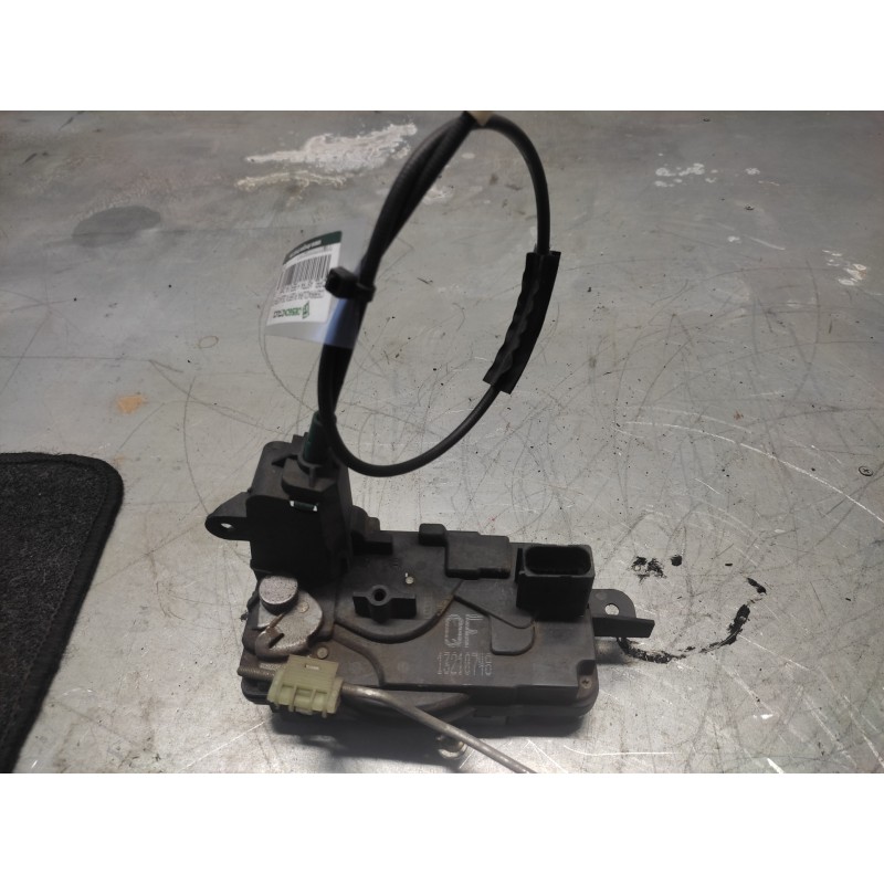 Recambio de cerradura puerta delantera izquierda para opel astra h berlina cosmo referencia OEM IAM 13210748 4 PINS - Negro 2