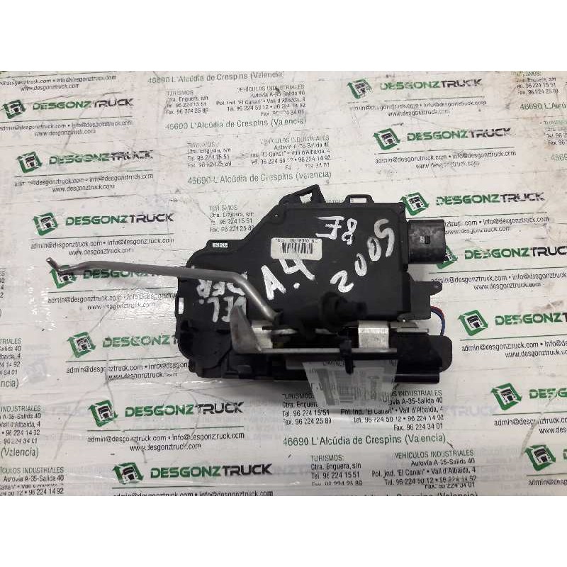 Recambio de cerradura puerta delantera derecha para audi a4 avant (8e) 1.9 tdi (96kw) referencia OEM IAM 8E1837016C 2