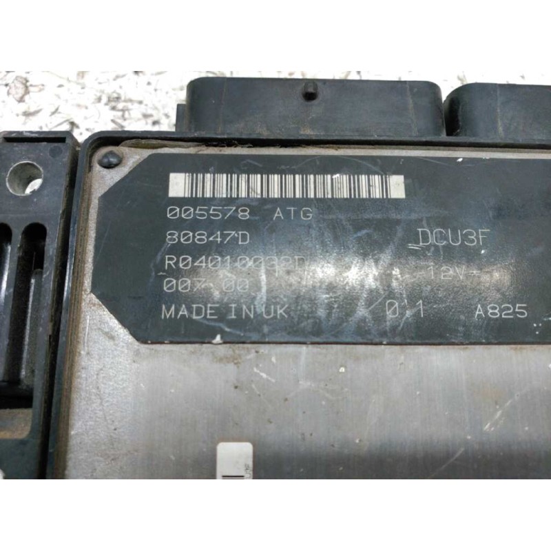 Recambio de centralita motor uce para fiat punto berlina (188) 1.9 jtd sx referencia OEM IAM 46763751 005578ATG 80847D 2