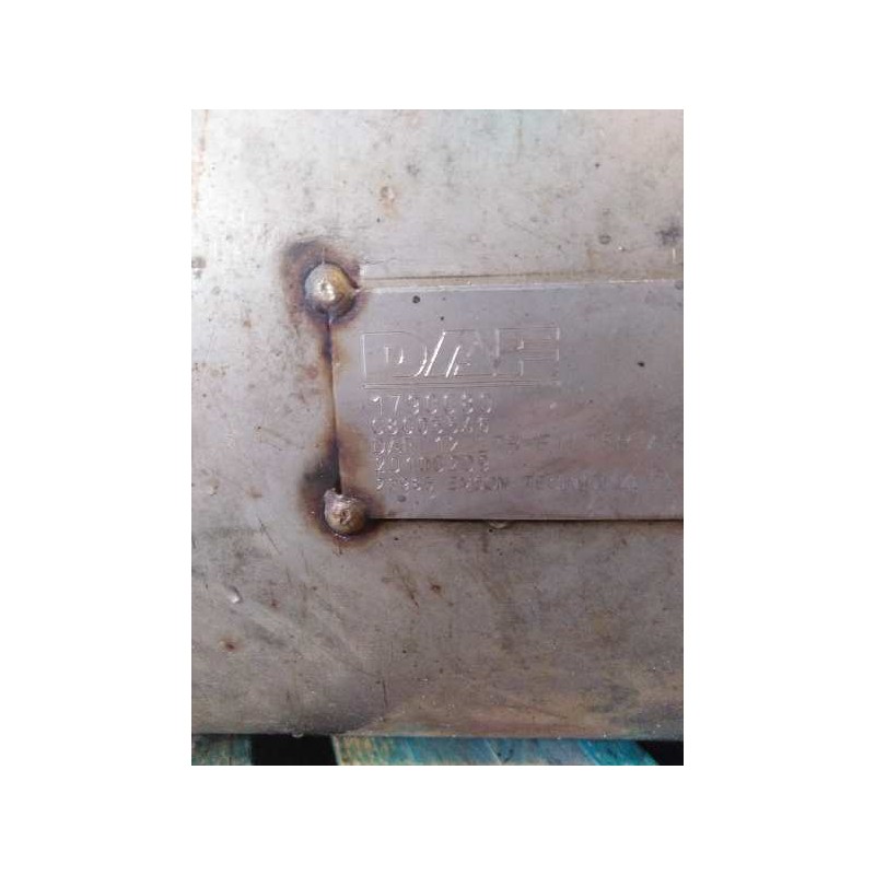 Recambio de silenciador trasero para daf serie xf105.460 12.9 diesel referencia OEM IAM 1790080 2