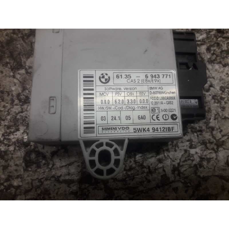 Recambio de modulo electronico para bmw serie 3 berlina (e90) 320d referencia OEM IAM 61356943771 5WK494121BF 2