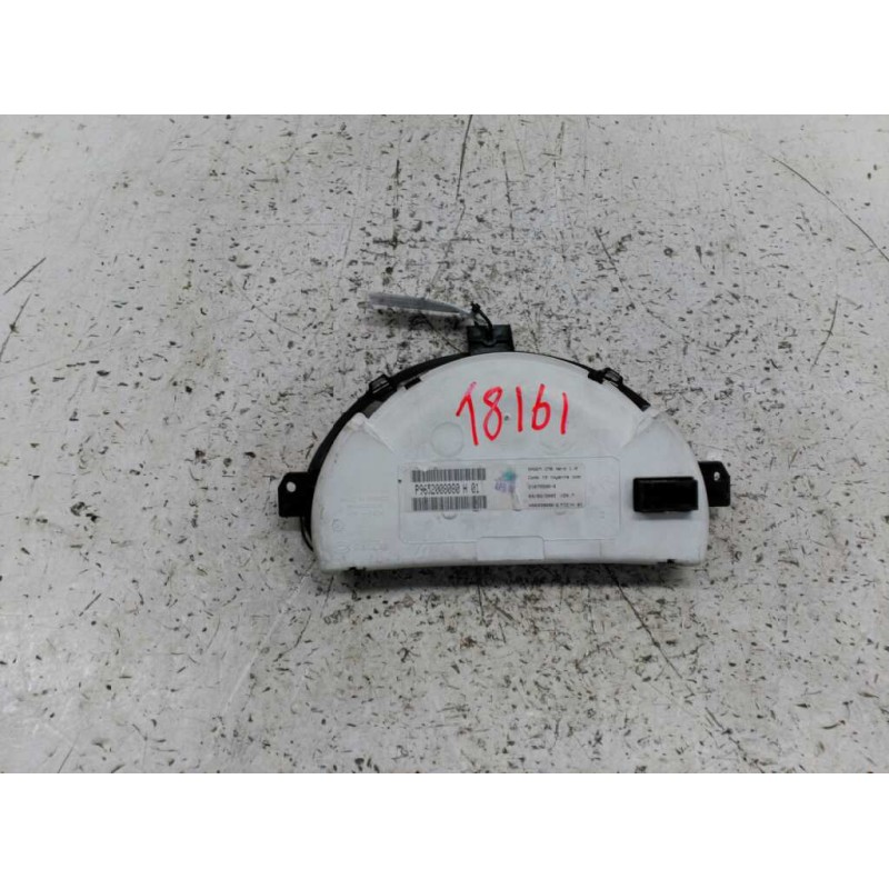Recambio de cuadro instrumentos para citroën c2 empresa referencia OEM IAM 9652008080 - Negro 2