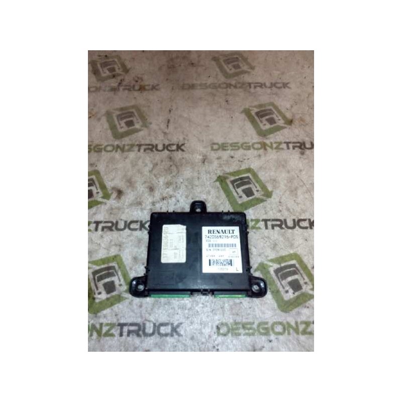 Recambio de modulo electronico para renault magnum ab 2005 cabina adel.tractor semirr. gv  4x2 4xx.18 gran espacio referencia OE - Blanco 2