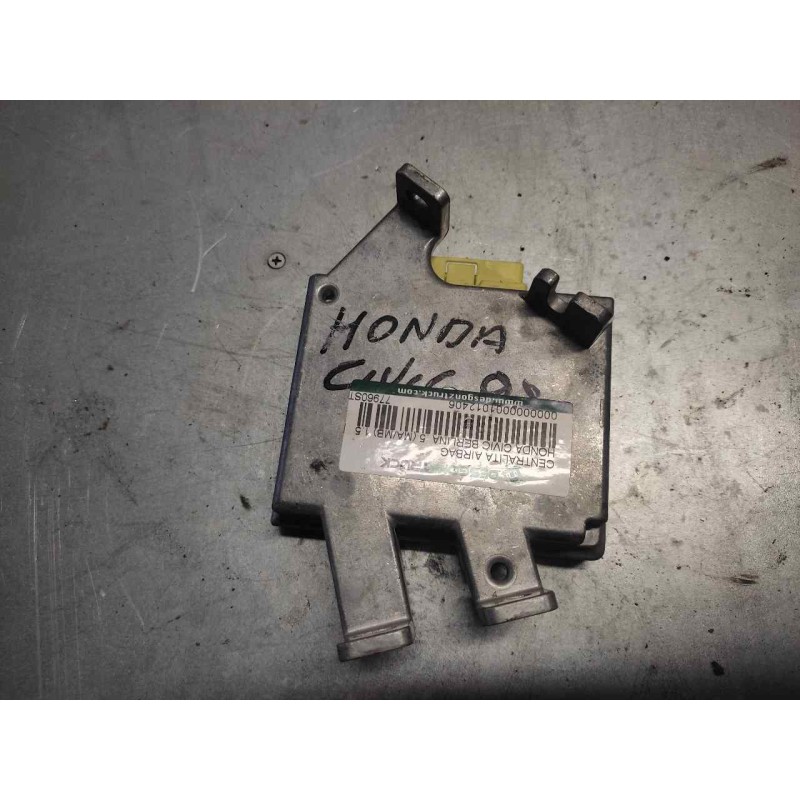 Recambio de centralita airbag para honda civic berlina .5 (ma/mb) 1.5 referencia OEM IAM 77960ST3E83 3