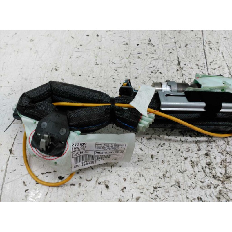Recambio de airbag cortina trasero derecho para ford focus berlina (cap) ambiente (d) referencia OEM IAM - Blanco 2