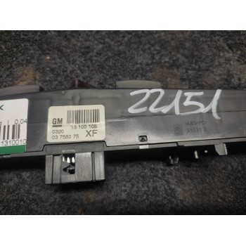 Recambio de warning para opel astra h berlina cosmo referencia OEM IAM 13100105 16 PINS 