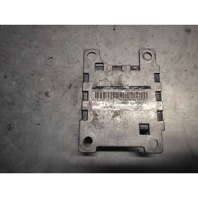 Recambio de centralita airbag para nissan primera berlina (p11) 1.6 16v cat referencia OEM IAM 0285001193 3