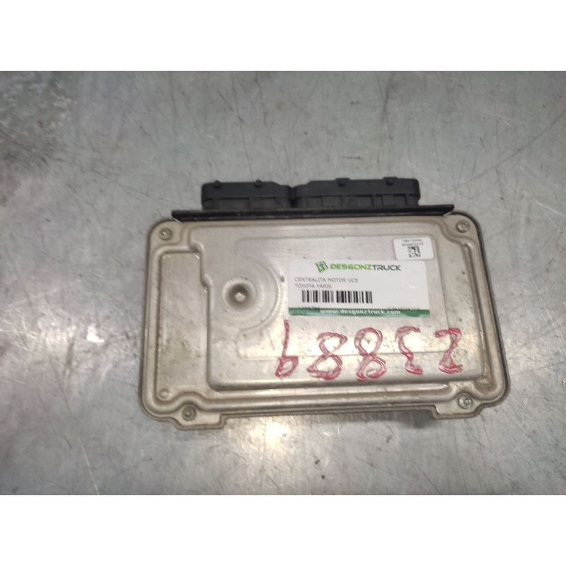 Recambio de centralita motor uce para toyota yaris 1.0 cat referencia OEM IAM 0261S04205  896610DB60 - Rojo 2