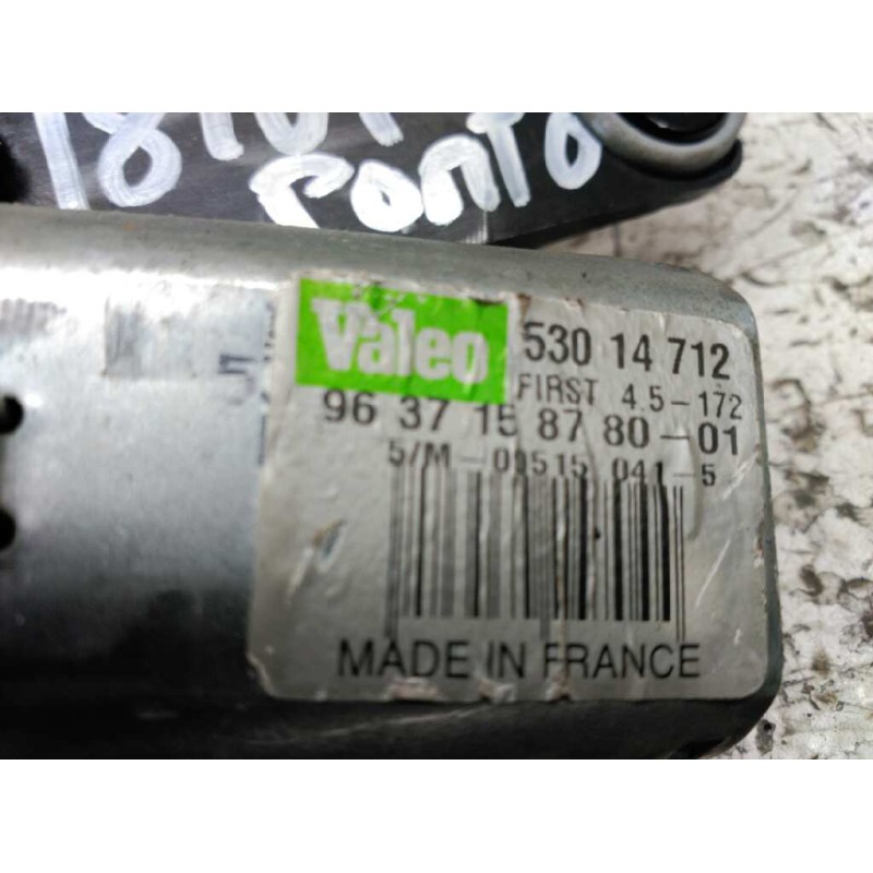 Recambio de motor limpia trasero para citroën c2 empresa referencia OEM IAM 9637158780 - Negro 4