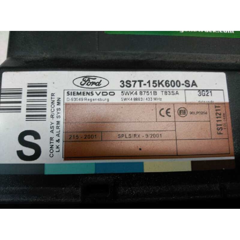 Recambio de centralita cierre para ford mondeo berlina (ge) ghia referencia OEM IAM - Gris 2