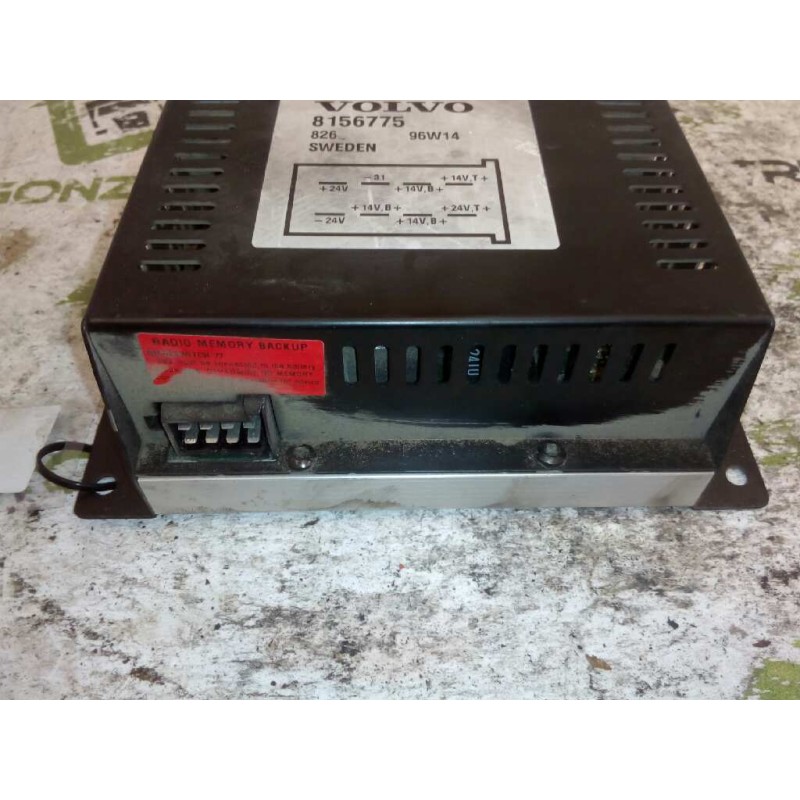 Recambio de modulo electronico para volvo fh 12 asta 2001 e2 / e3 fsa  6x2/4 e2/e3 largo globetrotter (lhh2, l2h2) referencia OE - Blanco 2