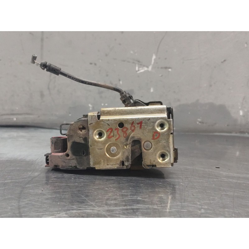Recambio de cerradura puerta delantera derecha para renault megane ii coupe/cabrio authentique referencia OEM IAM - Rojo 2