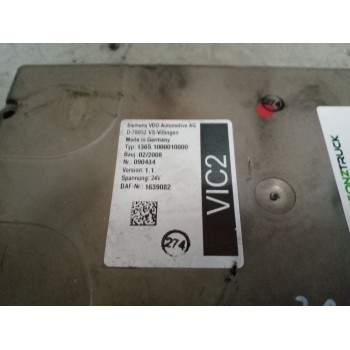 Recambio de modulo electronico para daf serie xf105.xxx 12.9 diesel referencia OEM IAM 1639082  VERSION:1.1