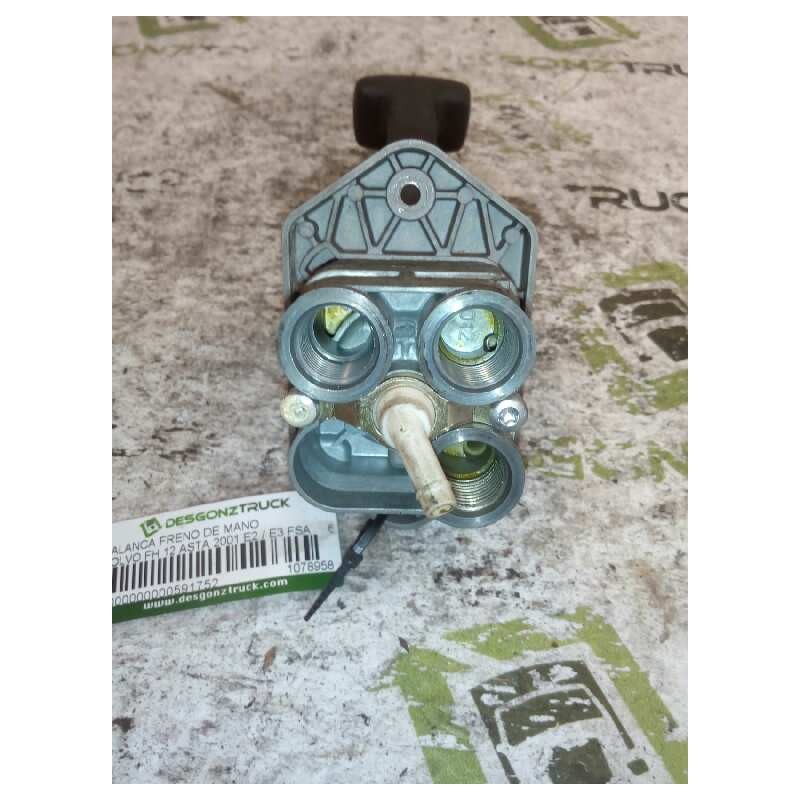 Recambio de palanca freno de mano para volvo fh 12 asta 2001 e2 / e3 fsa  6x2/4 e2/e3 largo globetrotter (lhh2, l2h2) referencia - Blanco 2