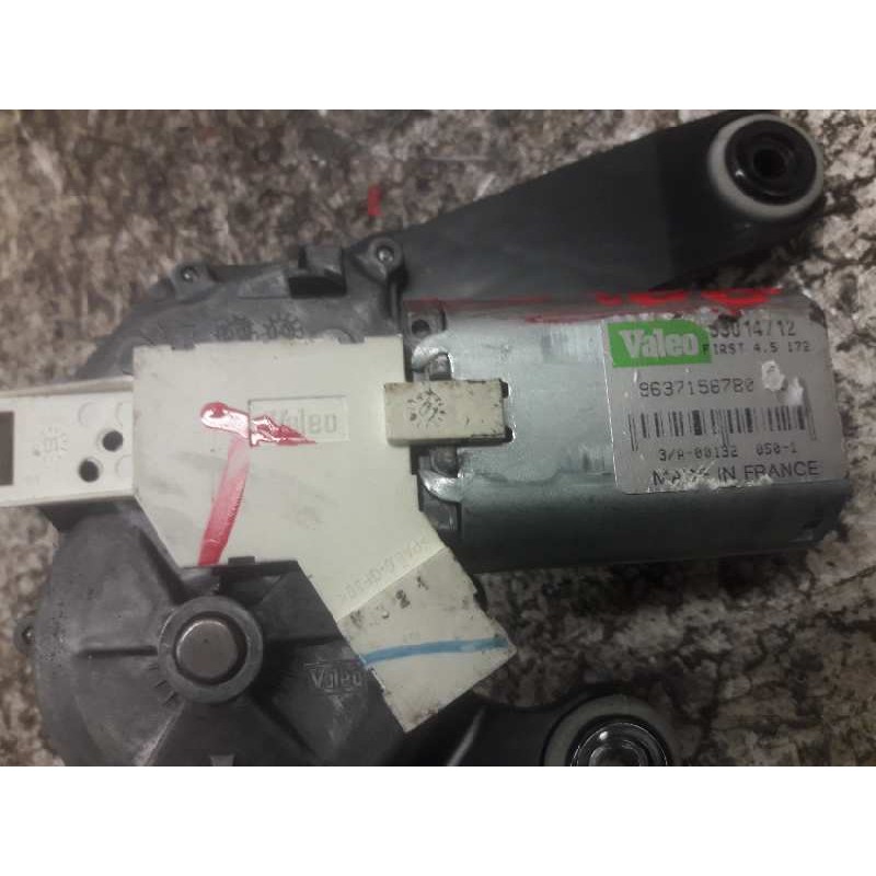 Recambio de motor limpia trasero para peugeot 307 (s1) xt referencia OEM IAM 9637158780 53014712 3 PINS - Gris 3