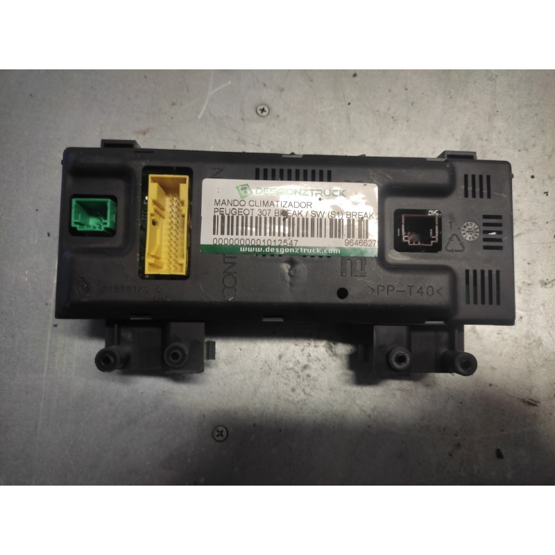 Recambio de mando climatizador para peugeot 307 break / sw (s1) break xs referencia OEM IAM 9646627977 281160303 - Negro 3