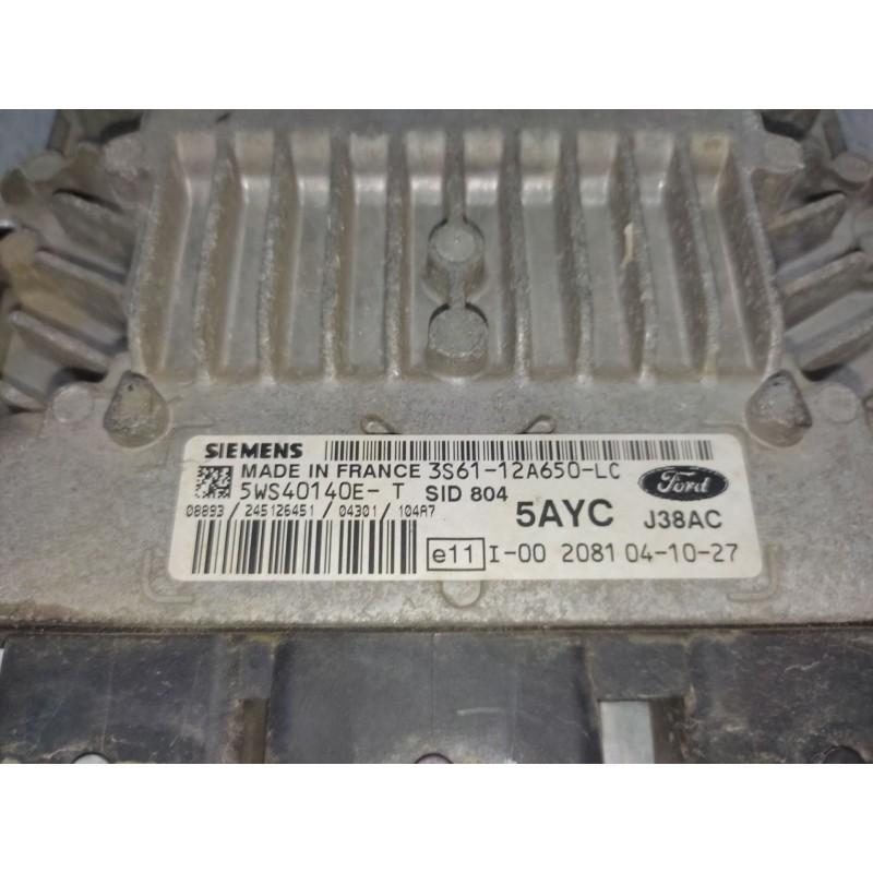 Recambio de centralita motor uce para ford fusion (cbk) ambiente referencia OEM IAM 3S6112A650LC - Azul 3