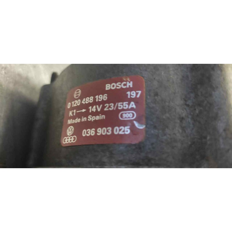 Recambio de alternador para volkswagen polo (801/803) cl coupe referencia OEM IAM 036903025 0120488196 2