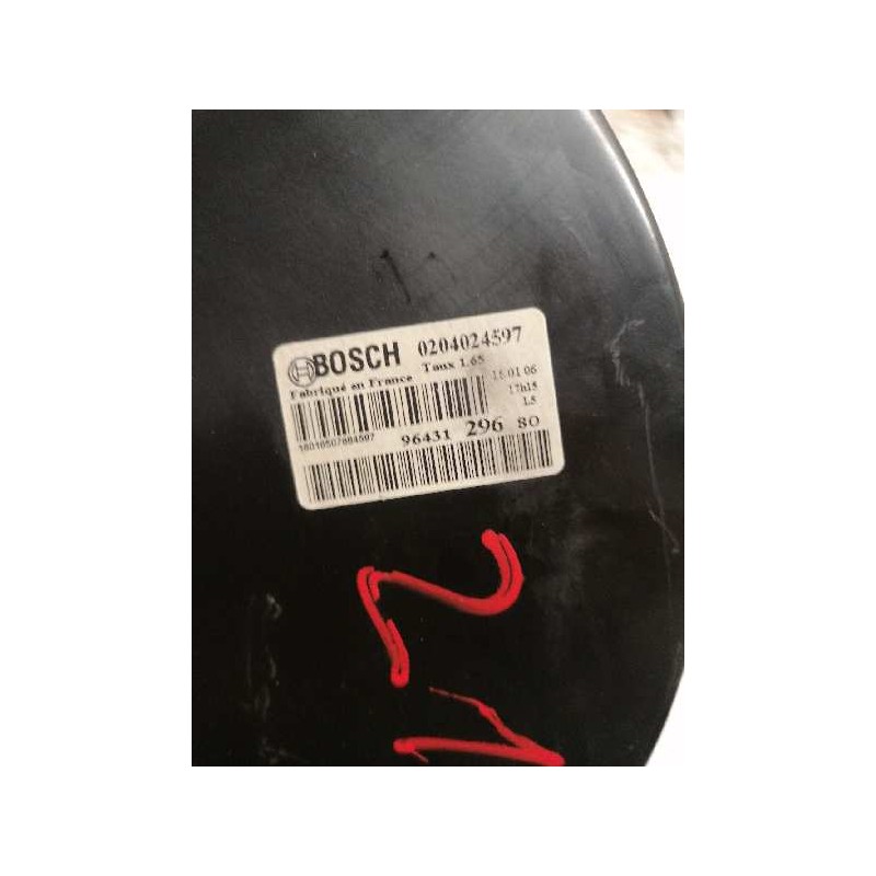 Recambio de servofreno para citroën c4 berlina vtr plus referencia OEM IAM 0204024597 9643129680 2