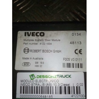 Recambio de modulo electronico para iveco stralis (as) 10.3 diesel referencia OEM IAM 41221004 SW19.5 