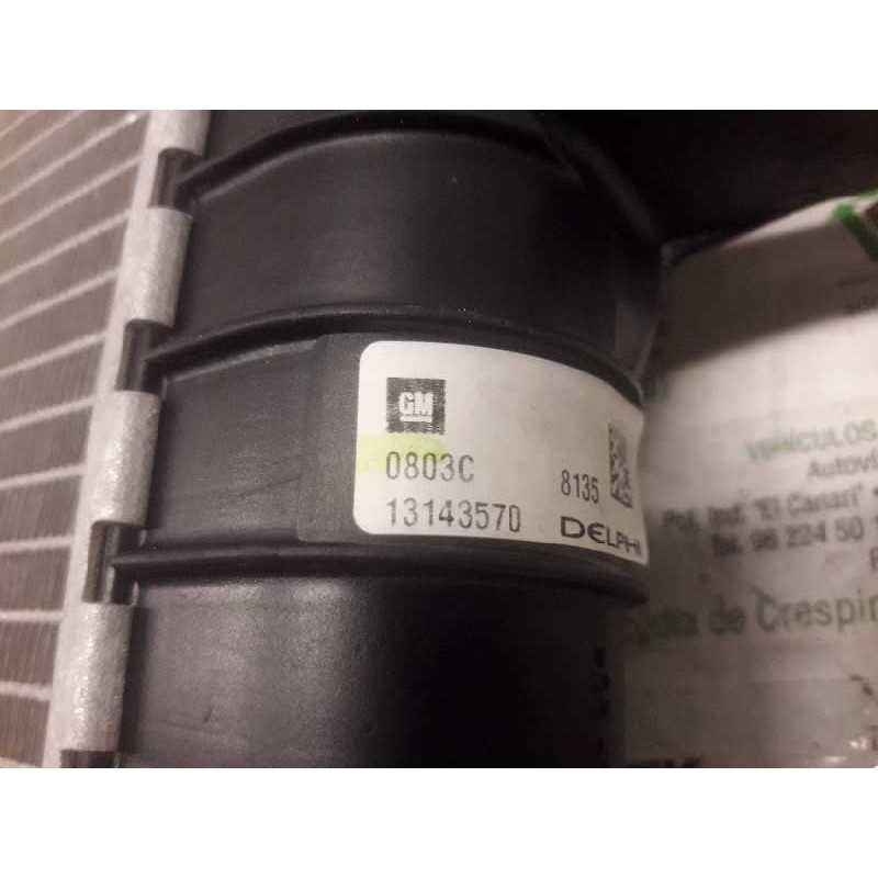 Recambio de radiador agua para opel astra h berlina cosmo referencia OEM IAM 13143570 - Gris 3
