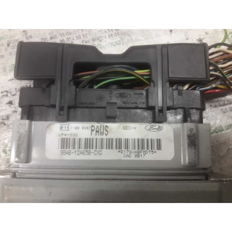 Recambio de centralita motor uce para ford focus berlina (cak) ambiente referencia OEM IAM 98AB12A650CXG - Azul 2