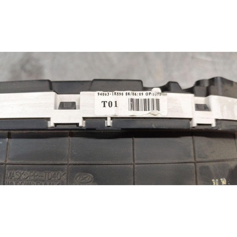 Recambio de cuadro instrumentos para hyundai accent (mc) gl referencia OEM IAM 940031E590 - Blanco 3