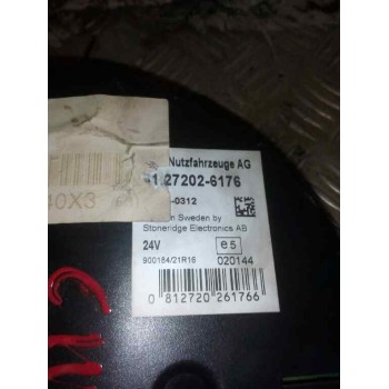 Recambio de cuadro instrumentos para man tg - a 18.xxx fg / bb   (e3/e4) xlx referencia OEM IAM 81272026176  