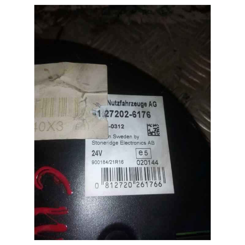 Recambio de cuadro instrumentos para man tg - a 18.480 fg / bb (e3/e4) xlx referencia OEM IAM 81272026176 - Azul 3