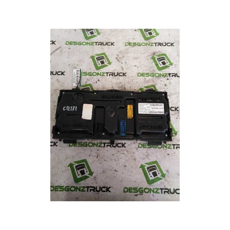 Recambio de cuadro instrumentos para renault magnum ab 2005 cabina adel.tractor semirr. gv  4x2 4xx.18 gran espacio referencia O 2