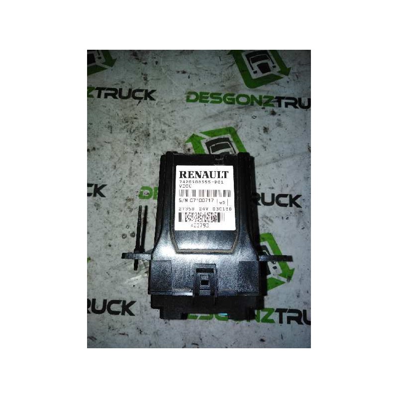 Recambio de modulo electronico para renault magnum ab 2005 cabina adel.tractor semirr. gv  4x2 4xx.18 gran espacio referencia OE
