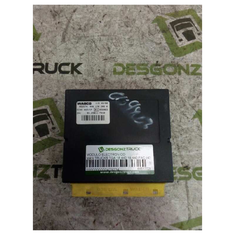 Recambio de modulo electronico para man tg - a 18.430 fg / bb (e3/e4) l referencia OEM IAM 4461702090 81258117018 CENTRALITA ECA