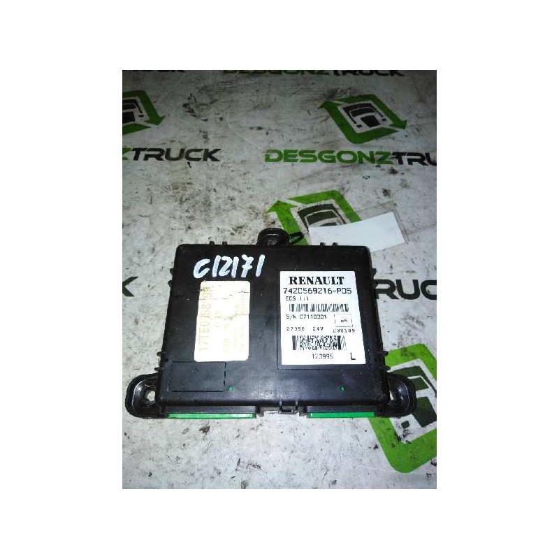 Recambio de modulo electronico para renault magnum ab 2005 cabina adel.tractor semirr. gv  4x2 4xx.18 gran espacio referencia OE