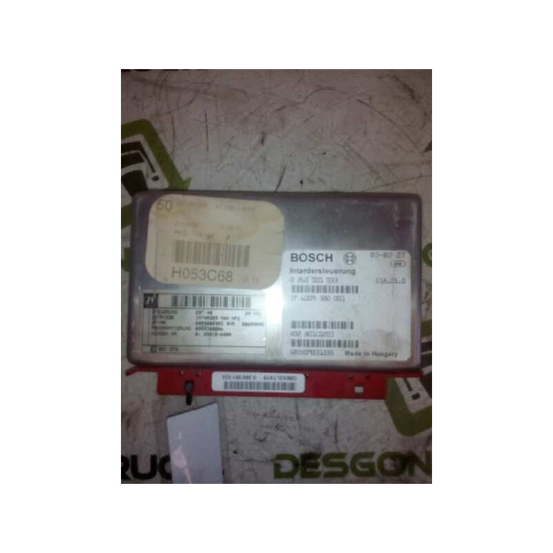 Recambio de modulo electronico para man tg - a 18.480 fg / bb (e3/e4) l referencia OEM IAM 0260001033 6009380001 CENTRALITA INTA