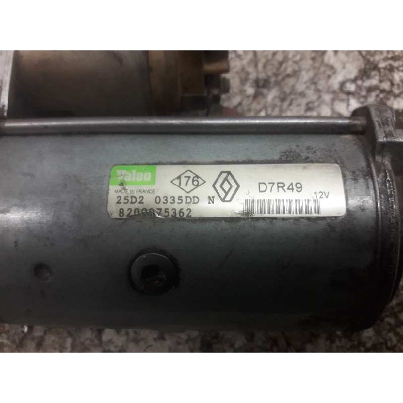 Recambio de motor arranque para renault laguna ii (bg0) authentique referencia OEM IAM 8200075362 11 DIENTES 3
