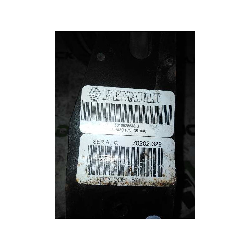 Recambio de pedal acelerador para renault magnum ab 2005 cabina adel.tractor semirr. gv  4x2 4xx.18 gran espacio referencia OEM 3