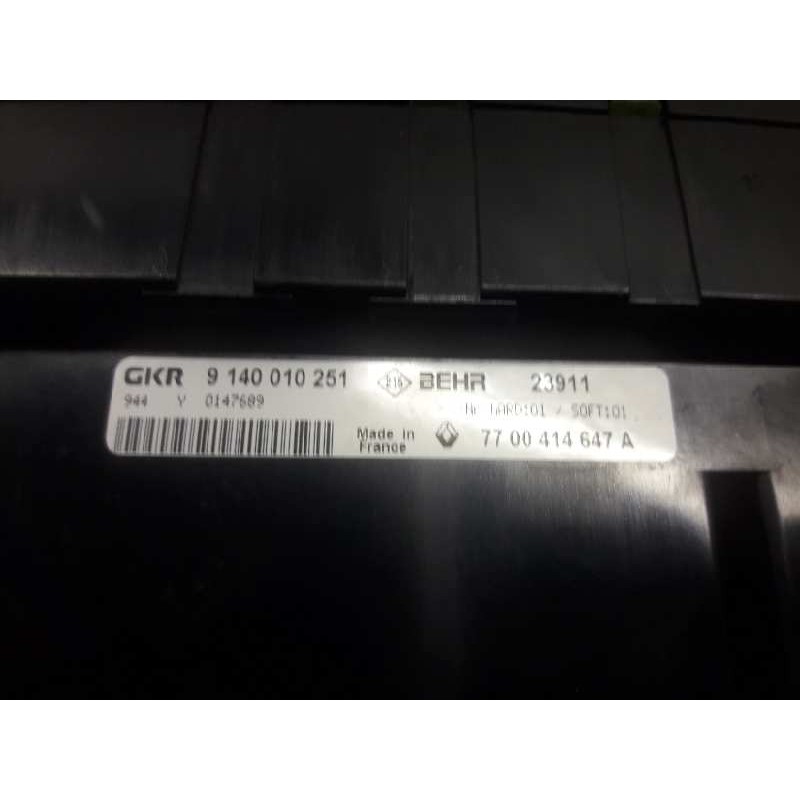 Recambio de mando climatizador para renault laguna (b56) 2.2 d anade referencia OEM IAM 7700414647A 9140010251 - Azul 3