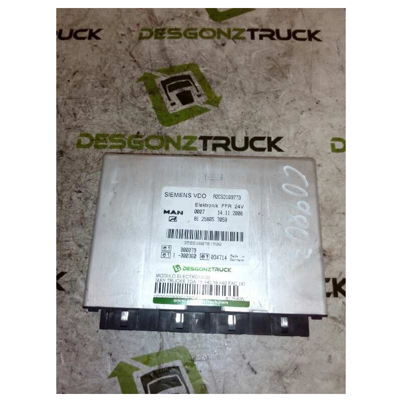 Recambio de modulo electronico para man tg - a 18.xxx fg / bb   (e3/e4) l referencia OEM IAM 81258057058 A2C53169773 