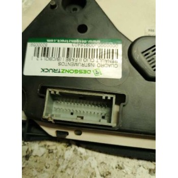 Recambio de cuadro instrumentos para renault clio ii fase i (b/cbo) 1.2 referencia OEM IAM 8200059763 NS0000184L 