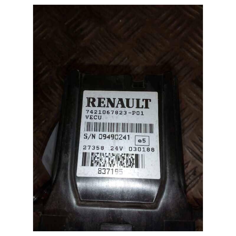 Recambio de modulo electronico para renault magnum ab 2005 cabina adel.tractor semirr. gv  4x2 4xx.18 gran espacio referencia OE - Blanco 2