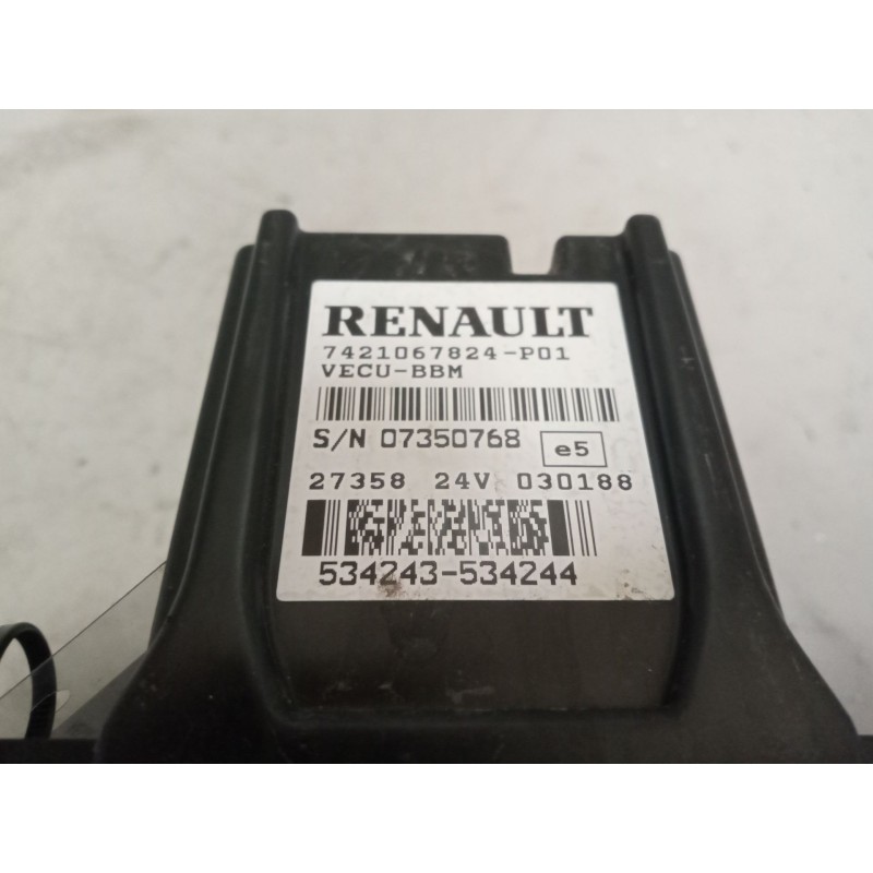 Recambio de modulo electronico para renault premium distribution referencia OEM IAM 7421067824 CENTRALITA VECU - Blanco 4
