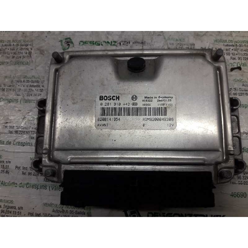 Recambio de centralita motor uce para renault scenic (ja..) 1.9 dci authentique referencia OEM IAM 8200141954 8200049306 0281010