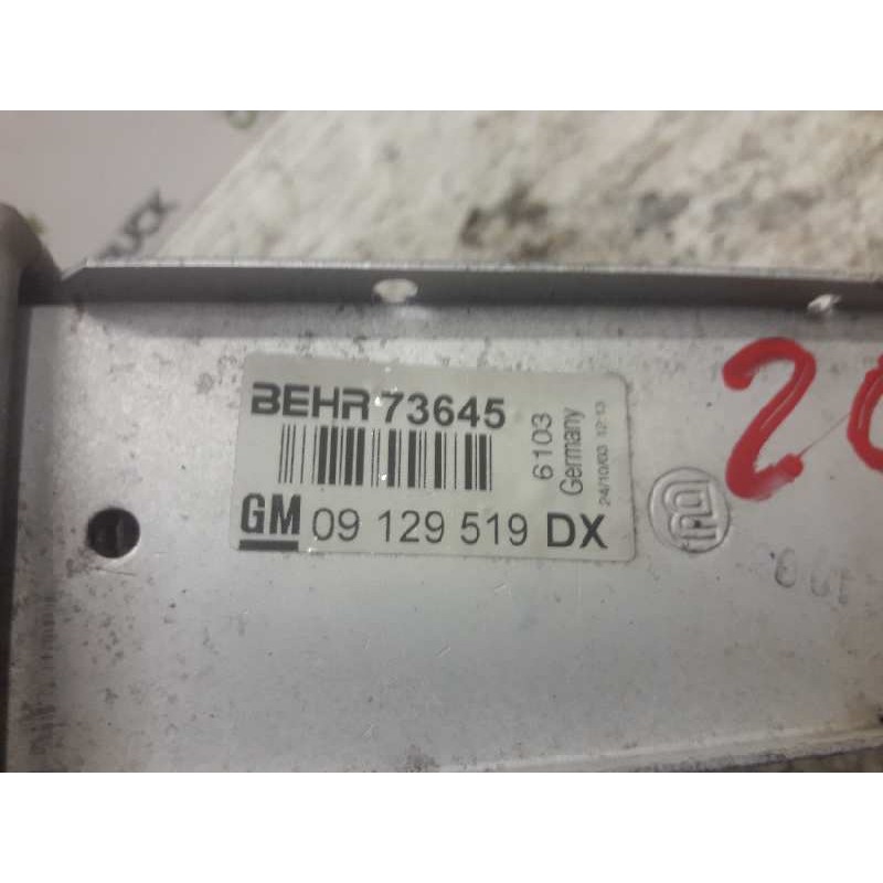 Recambio de intercooler para opel astra g berlina club referencia OEM IAM 09129519DX - Gris 4