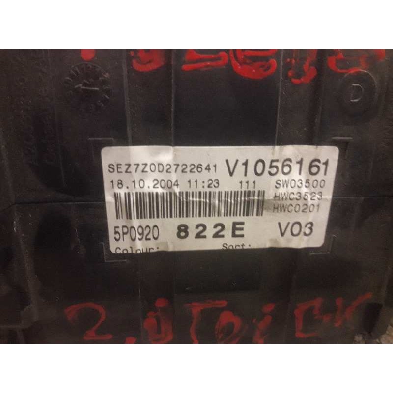 Recambio de cuadro instrumentos para seat toledo (5p2) magnus referencia OEM IAM 5P0920822E V1056161 110080280003 - Blanco 2