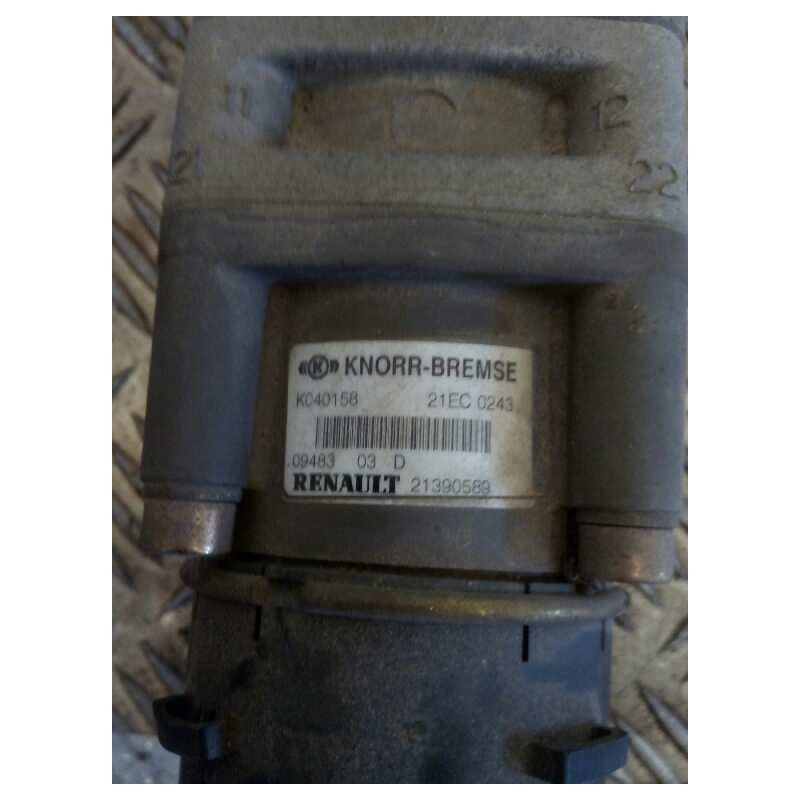 Recambio de valvula aire para renault magnum ab 2005 cabina adel.tractor semirr. gv  4x2 4xx.18 gran espacio referencia OEM IAM - Blanco 2