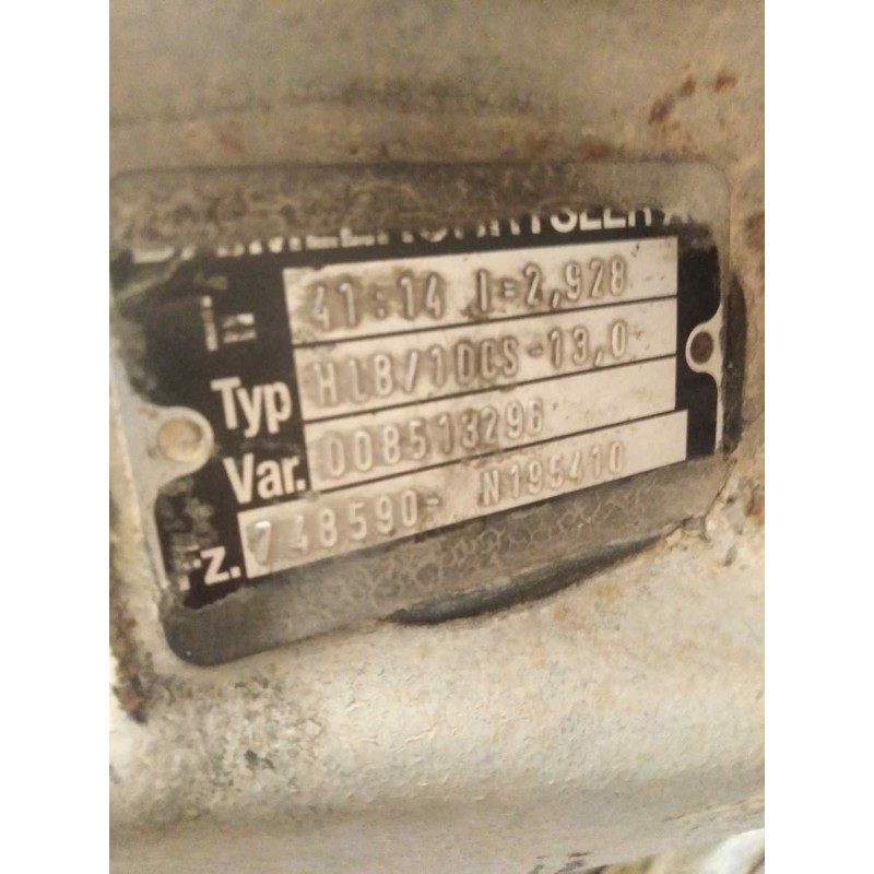 Recambio de grupo para mercedes-benz actros 2-ejes 6-cil. serie/bm 1843 (4x2) om 501 la l (largo) referencia OEM IAM HL8 41:14 2